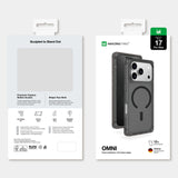 AmazingThing Omni Case til iPhone 17 Pro Max Kompatibel med MagSafe - sort