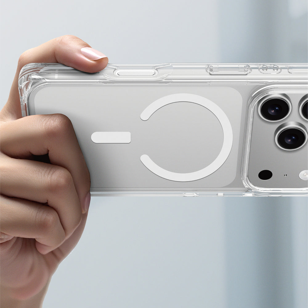 AmazingThing Omni Case til iPhone 17 Pro Max Kompatibel med MagSafe - Transparent