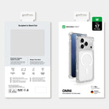 AmazingThing Omni Case til iPhone 17 Pro Max Kompatibel med MagSafe - Transparent