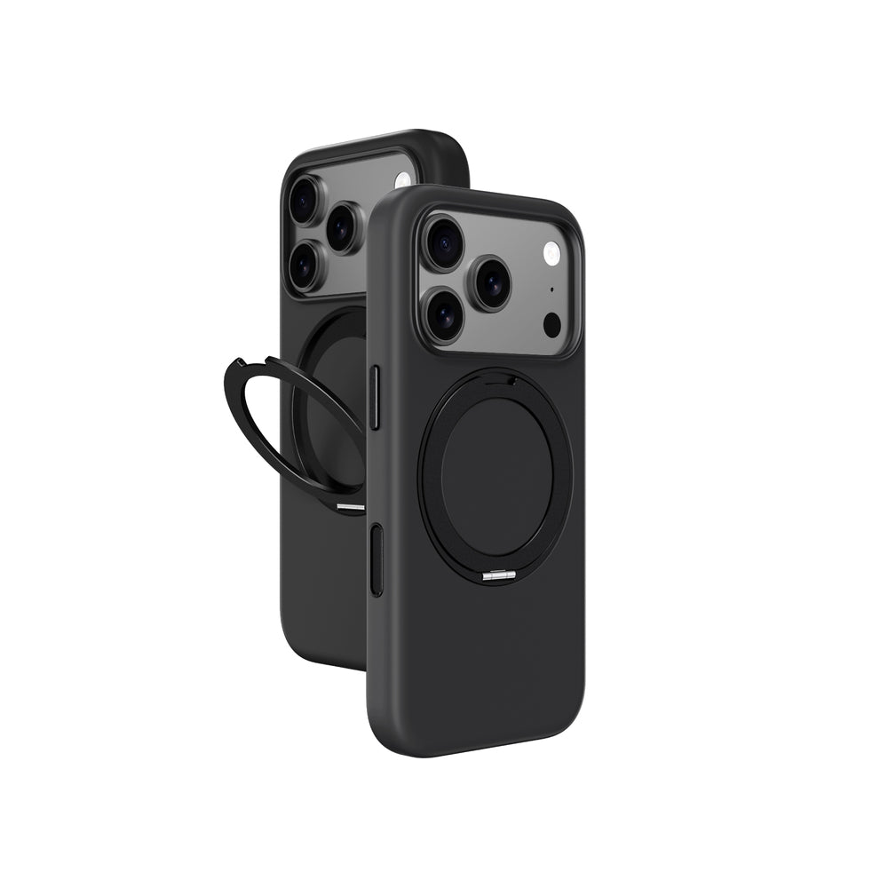 AmazingThing Cloudie iPhone 17 Pro Case med Stand - sort