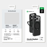 AmazingThing Cloudie iPhone 17 Pro Case med Stand - sort