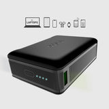 Powerbank SBS 20000mAh 65W PD AFC USB-C USB-A til bærbar computer, tablet, smartphone - sort