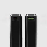 Powerbank SBS 20000mAh 65W PD AFC USB-C USB-A til bærbar computer, tablet, smartphone - sort