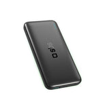 SBS Infinity Power Bank 10000mAh 10W LiFePo4 USB-A USB-C - sort