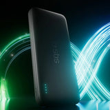 SBS Infinity Power Bank 10000mAh 10W LiFePo4 USB-A USB-C - sort