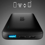 SBS Infinity Power Bank 10000mAh 10W LiFePo4 USB-A USB-C - sort