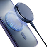 3mk Frosty MagCase til iPhone 17 Air - lilla