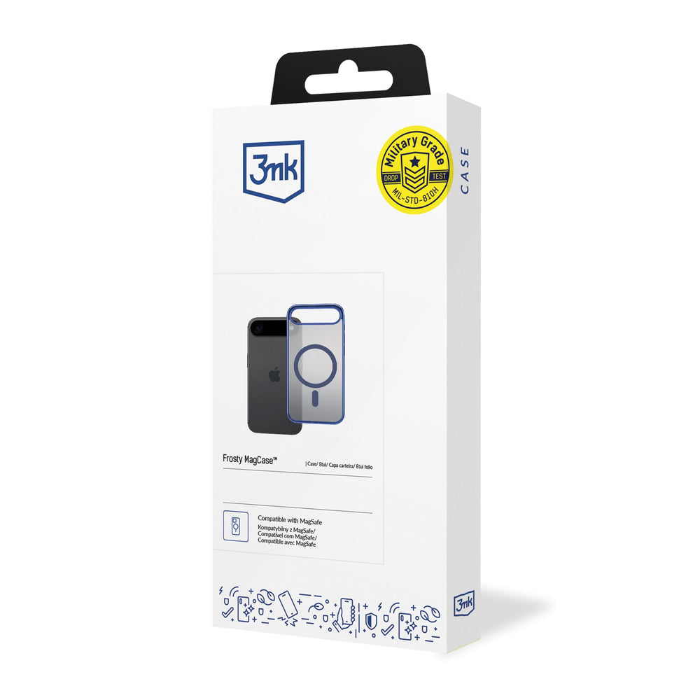 3mk Frosty MagCase til iPhone 17 Air - Blue