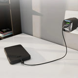 SBS Mag Power Qi2 5000 mAh Powerbank Kompatibel med MagSafe - sort