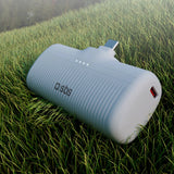 SBS EcoPower 5000 mAh 10W Powerbank med indbygget USB-C-port - Grå