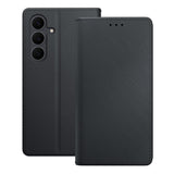 3mk Wallet Case for Samsung Galaxy S25 FE - Black