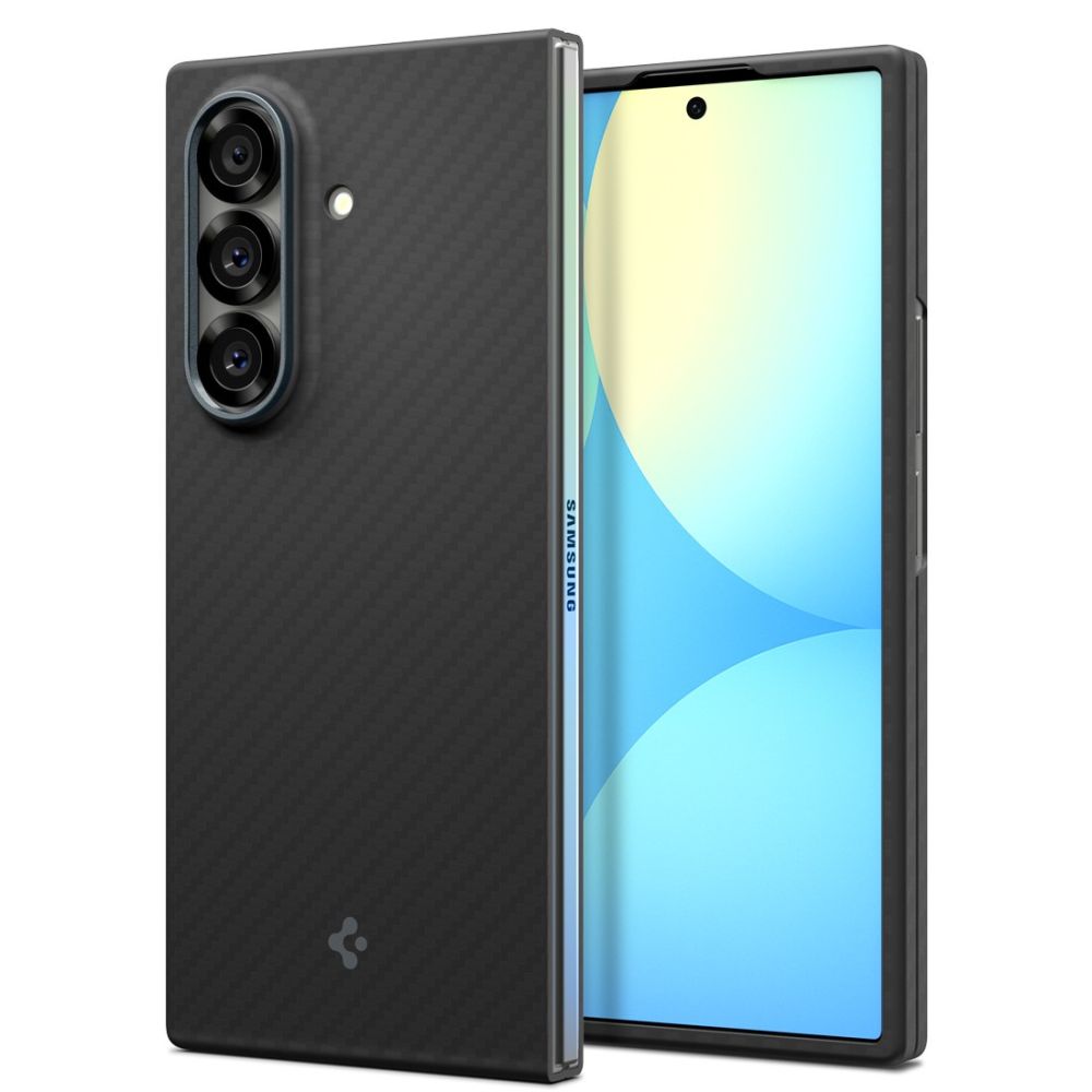 Spigen AirSkin Aramid Case til Samsung Galaxy Z Fold 7 - sort