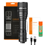 Flashlight Superfire F5, 1100lm, USB