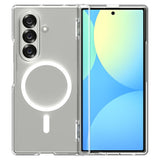 Spigen Tough Armor Pro Mag MagSafe Case til Samsung Galaxy Z Fold 7 - Klar og hvid