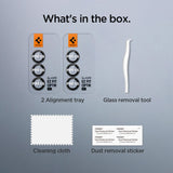 Spigen Optik Pro HD Glas.TR EZ Fit 2-pakke Kamera beskytter til Samsung Galaxy Z Fold 7 - sort