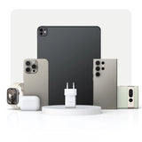 Baseus Palm 1C 20W Wall Charger (med Baseus Mini White USB-C 60W (20V / 3A) 1m Kabel) - Hvid