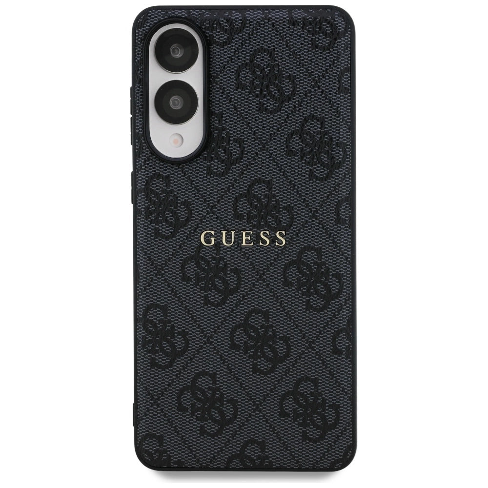 Guess 4G Ring Classic Logo MagSafe Case til Samsung Galaxy S25 Edge - sort
