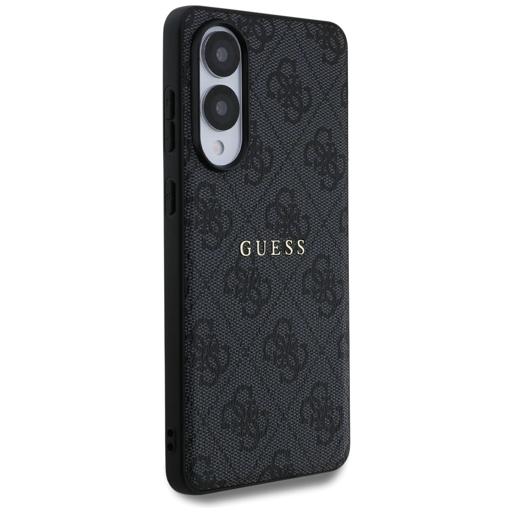 Guess 4G Ring Classic Logo MagSafe Case til Samsung Galaxy S25 Edge - sort