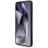 Guess 4G Ring Classic Logo MagSafe Case til Samsung Galaxy S25 Edge - sort