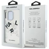 Karl Lagerfeld IML Sketched Graphic Case til iPhone 16 Pro - Clear