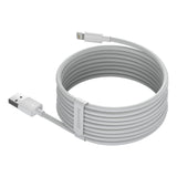 Baseus Simple Wisdom Data Cable Kit USB til Lightning 2,4A (2PCS/Set) 1,5m Hvid