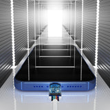 Baseus Simple Wisdom Data Cable Kit USB til Lightning 2,4A (2PCS/Set) 1,5m Hvid