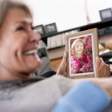 Wozinsky WRC-32 10.1" Digital Photo Frame with Frameo 32GB App - Light Brown