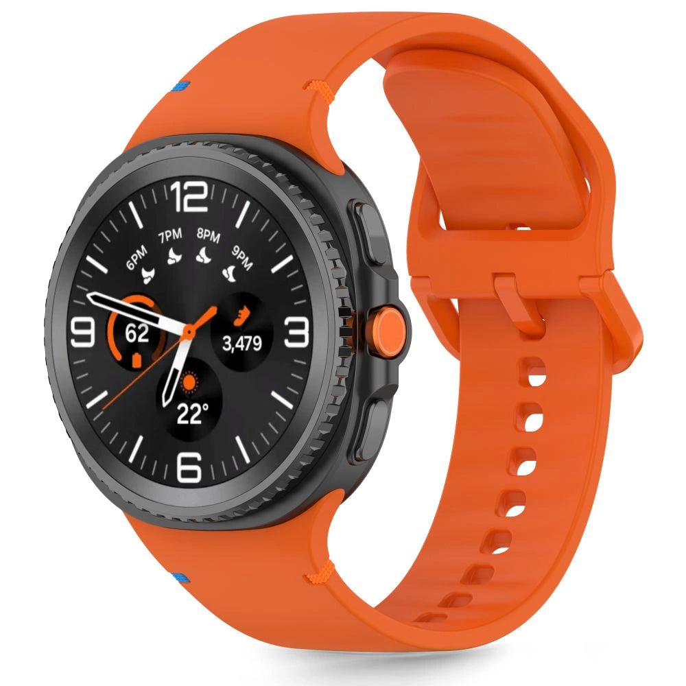 Tech-Protect silikonrem til Samsung Galaxy Watch 40/44/46 mm - orange