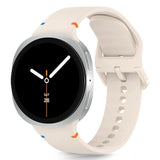 Tech-Protect silikonrem til Samsung Galaxy Watch 40/44/46 mm - beige