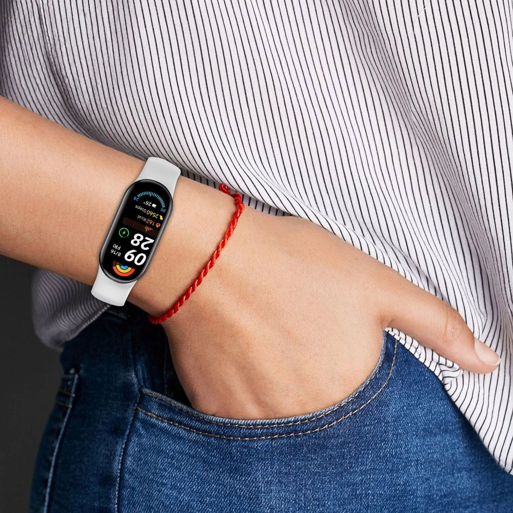 Tech-Protect IconBand Air Strap til Xiaomi Smart Band 8 / 9 / 10 / NFC - Hvid
