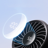 Jisulife håndholdt ventilator Life7 3600mAh bærbar USB-ventilator - sort