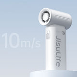 Jisulife Handheld Fan Life9 3600mAh Portable Mini Blower USB Fan - Gray