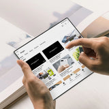 Ringke Dual Easy Pro 2-pack beskyttelsesfolie til Samsung Galaxy Z Fold 7 - gennemsigtig