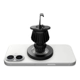 Spigen MFT13 MagSafe bilholder til cockpit eller luftventil - sølv