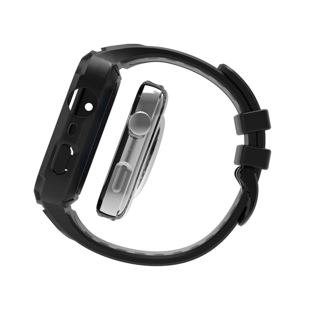 Tech-Protect Armor Strap til Huawei Watch Fit 3 / 4 / 4 Pro - sort