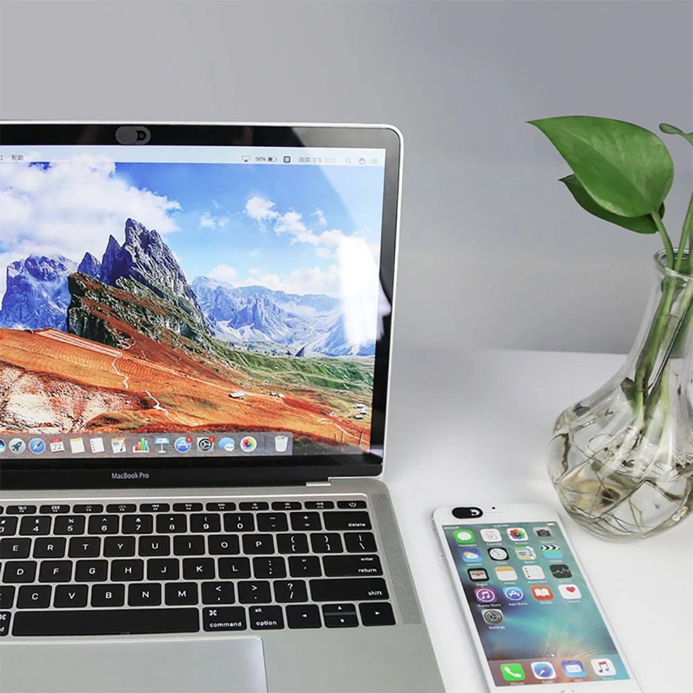 Tech-Protect Cam Fit+ 3-pakke bærbar kamera cover - sort