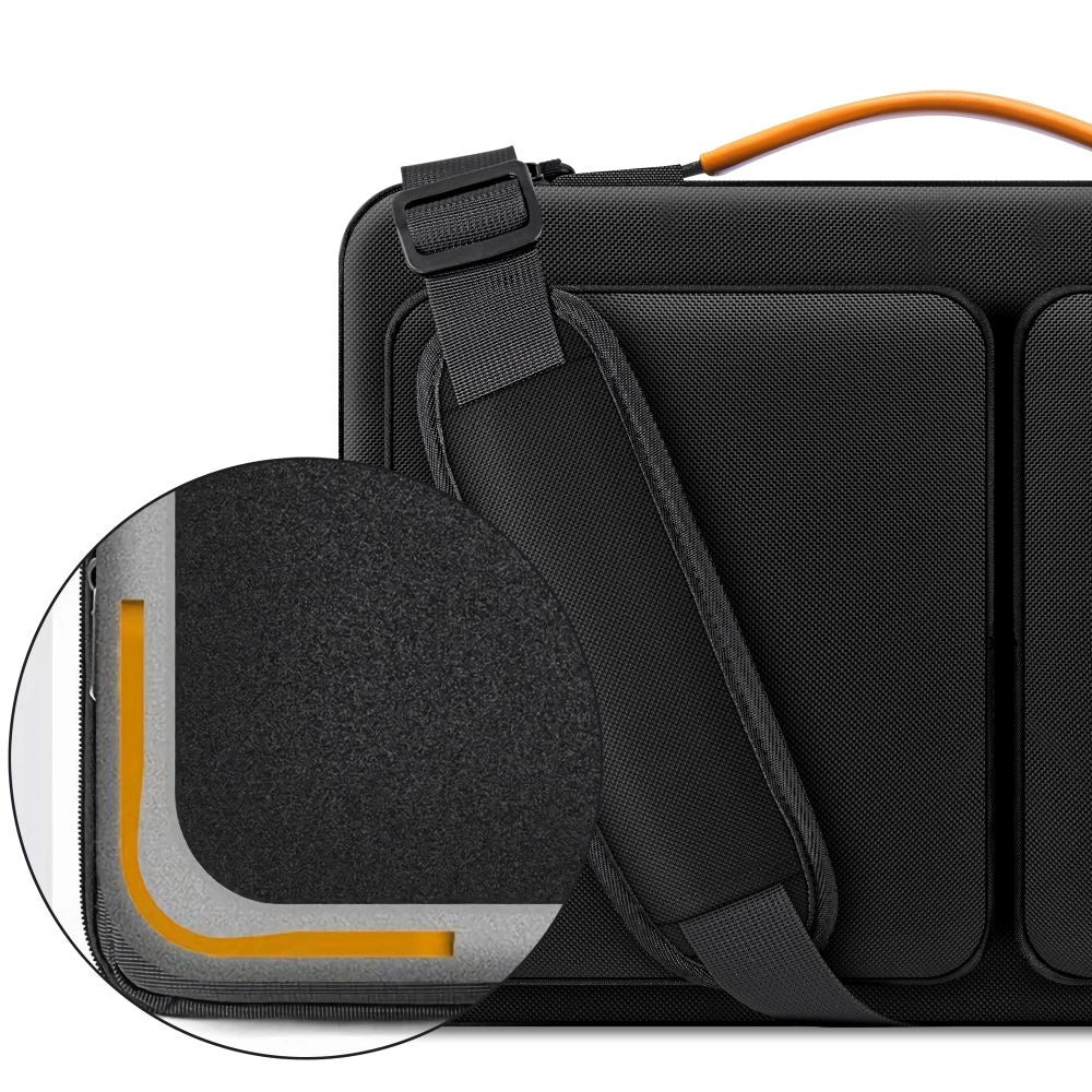 Tech-Protect Defender Bag til bærbar computer 13-14 - sort og orange