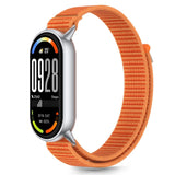Tech-Protect Nylon Pro Strap til Xiaomi Smart Band 8 / 9 / 10 / NFC - Orange-Gray