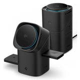 Spigen Essential EF223MS 3-i-1 QI2 trådløs oplader - sort