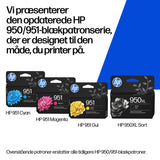 HP 950XL Sort 2300 sider Blæk CN045AE