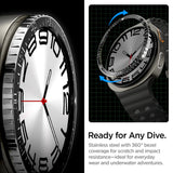 Spigen Bezel Tune Diver Cover til Samsung Galaxy Watch 8 44mm - sort