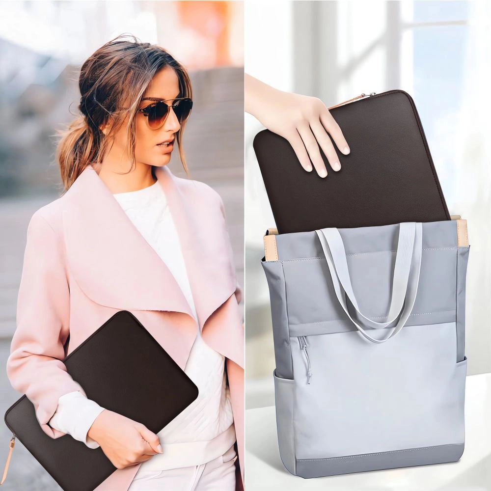 Tech-Protect Fleece Laptop Bag 15-16 - Brunt