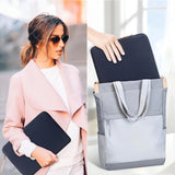 Tech-Protect Fleece Laptop Bag 15-16 - Navy Blue