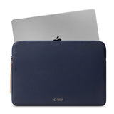 Tech-Protect Fleece Laptop Bag 15-16 - Navy Blue
