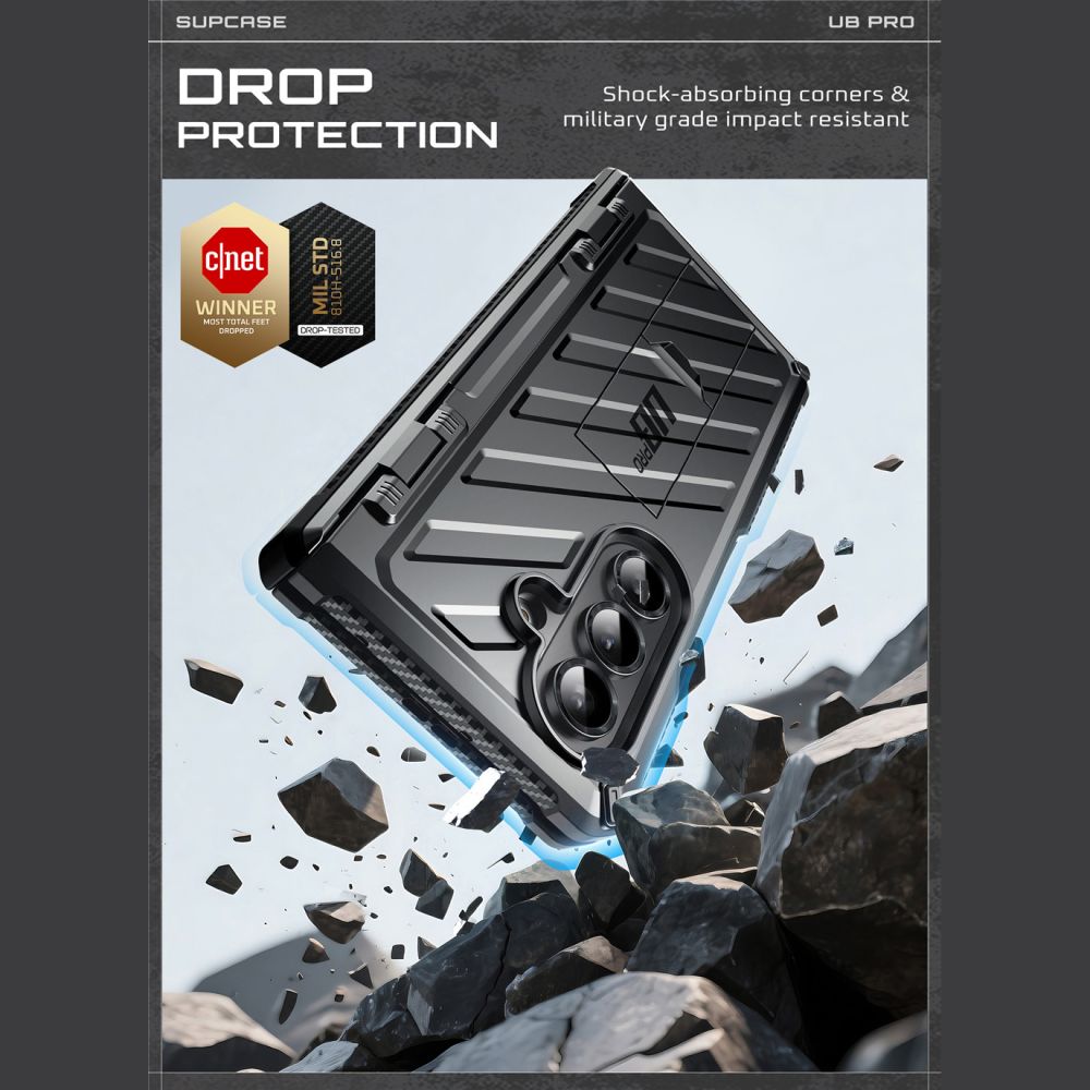 Supcase Unicorn Beetle Pro Case for Samsung Galaxy Z Fold 7 - Black