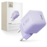 Tech-Protect NCM25 USB-C PD 25W Wall Charger - Purple