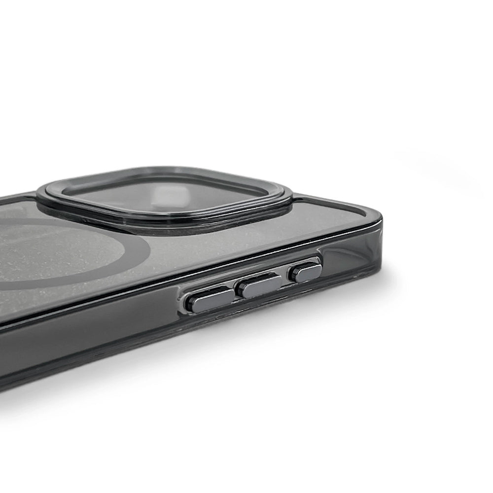 Glitter Case MagSafe Kompatibel til iPhone 17 Pro Max - sort