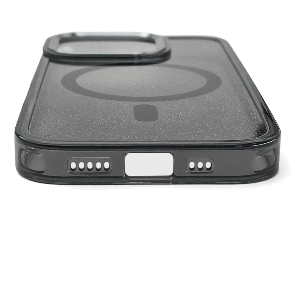 Glitter Case MagSafe Kompatibel til iPhone 17 Pro Max - sort