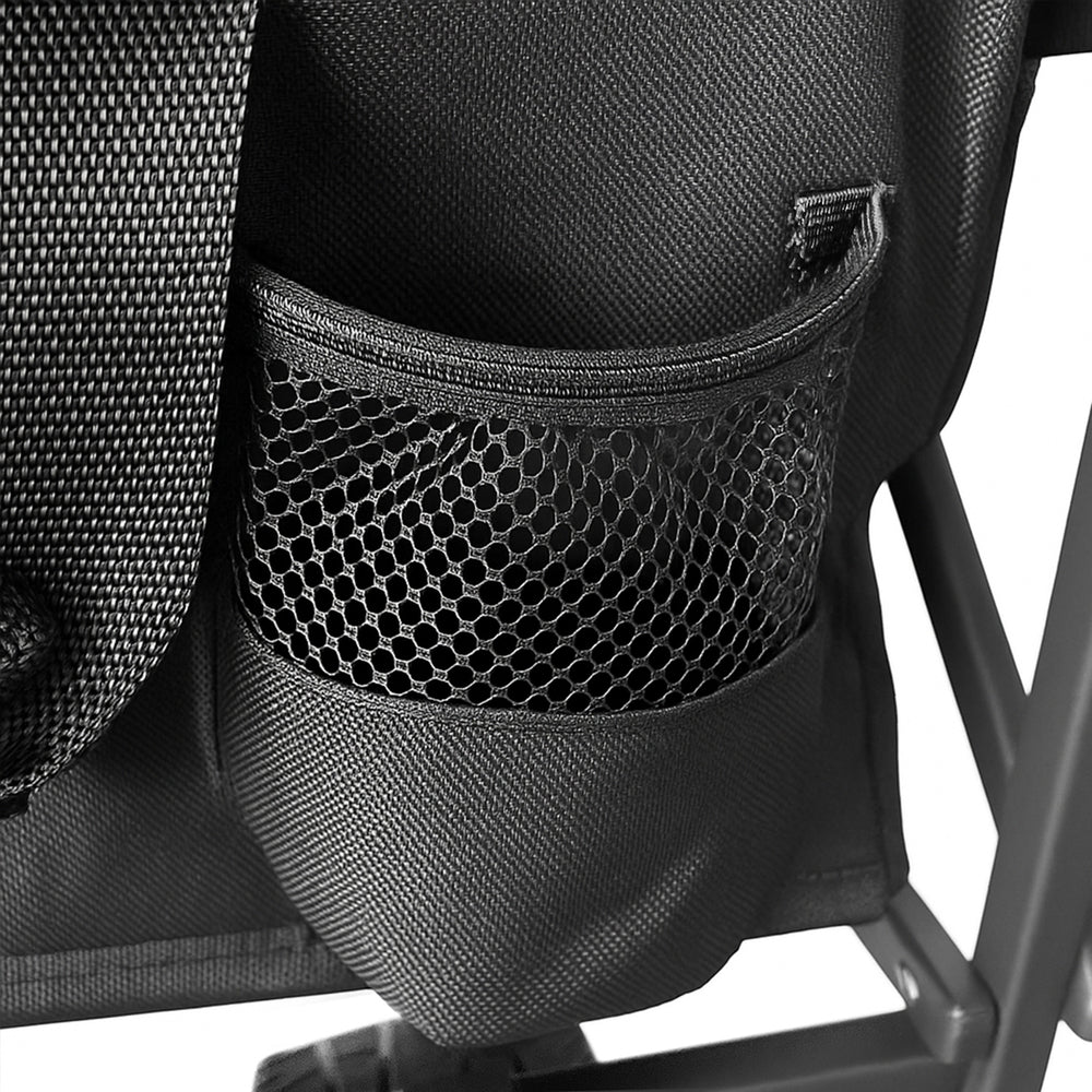 Wozinsky WZP-100 strandvogn, turistvogn, holdbar, brede hjul, med sikkerhedsnet op til 100 kg - sort