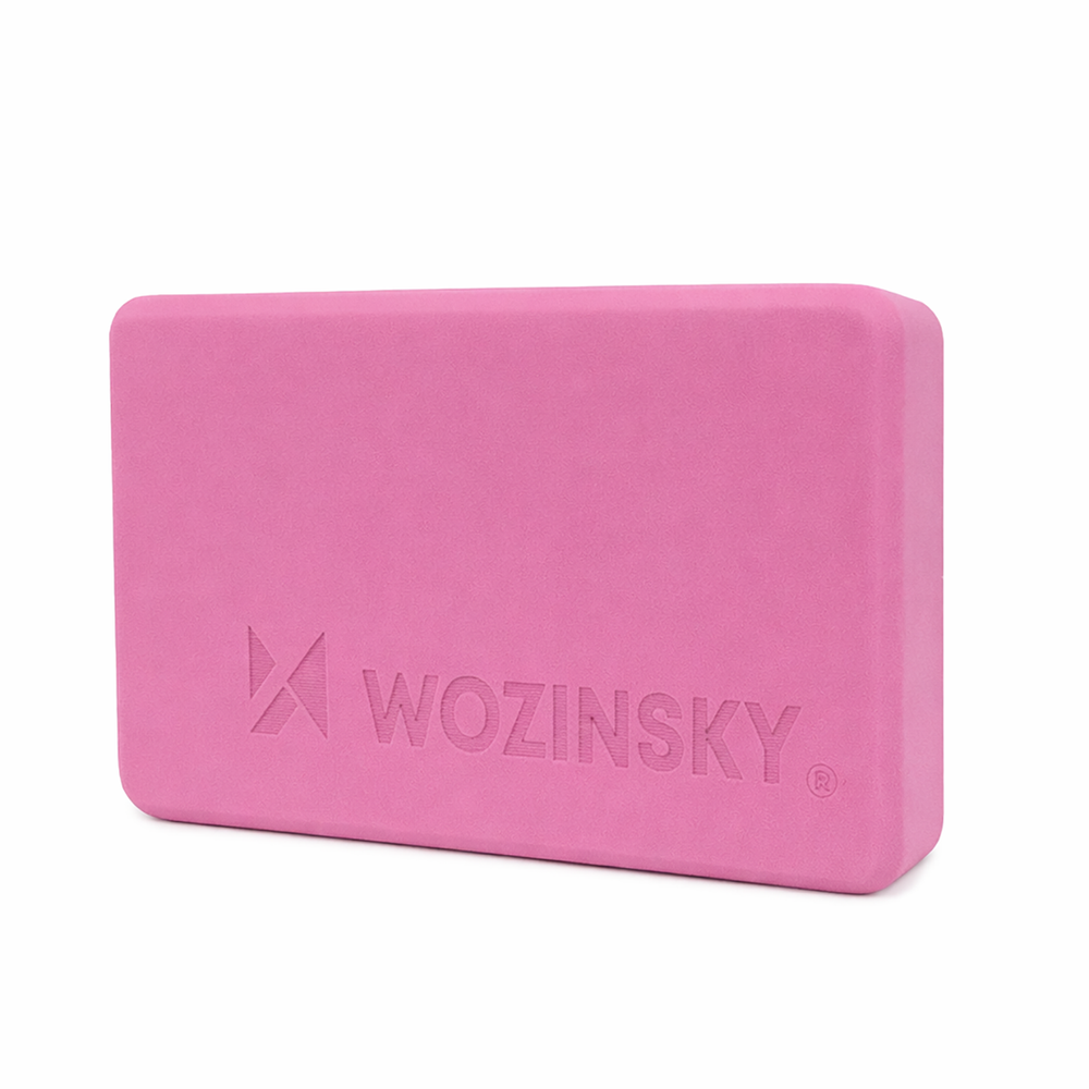 Wozinsky WKDJ-P Yoga Cube til Pilates og Stretching øvelser - Pink